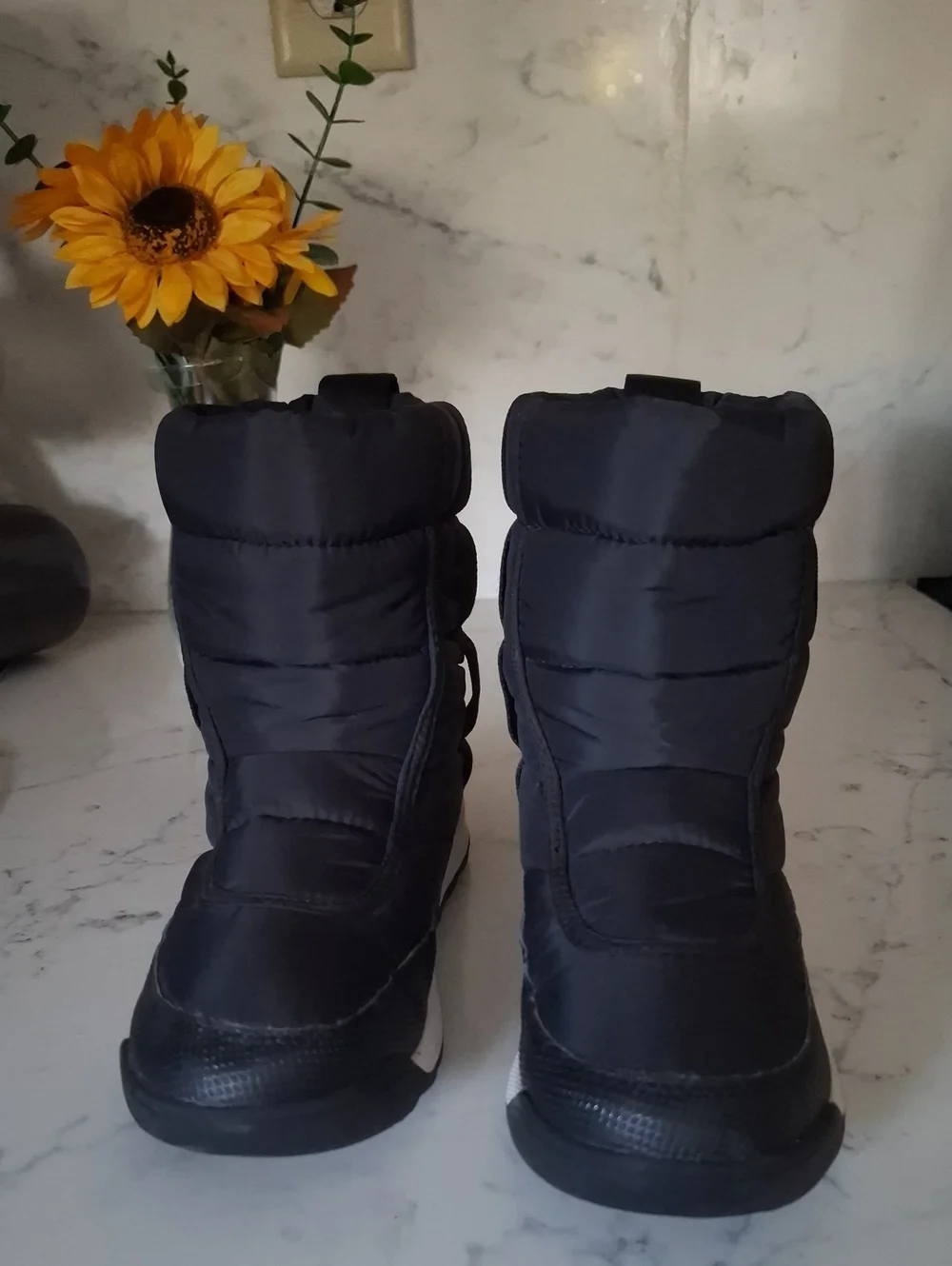 SOREL Kid's Black Winter Snow Boots
